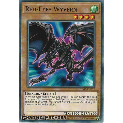 LDS1-EN005 Red-Eyes Wyvern Common 1st Edition NM