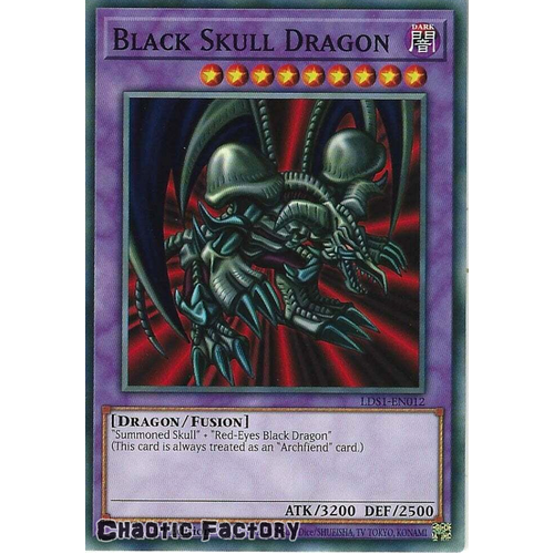 LDS1-EN012 Black Skull Dragon Common 1st Edition NM