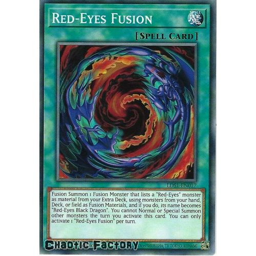 LDS1-EN017 Red-Eyes Fusion Common 1st Edition NM