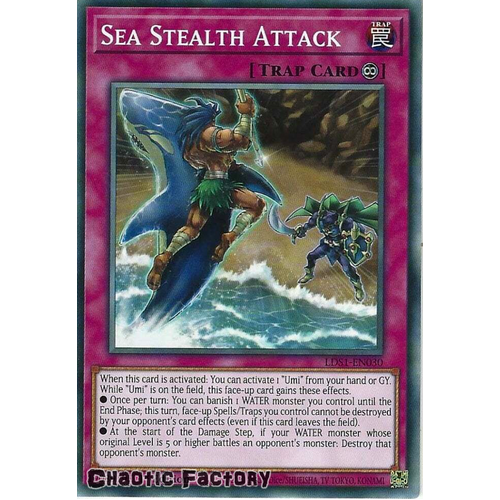 LDS1-EN030 Sea Stealth Attack Common 1st Edition NM