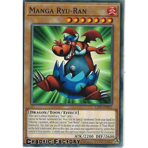 LDS1-EN053 Manga Ryu-Ran Common 1st Edition NM