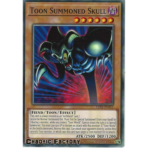 LDS1-EN055 Toon Summoned Skull Common 1st Edition NM