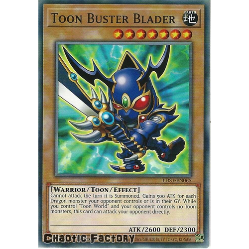 LDS1-EN065 Toon Buster Blader Common 1st Edition NM