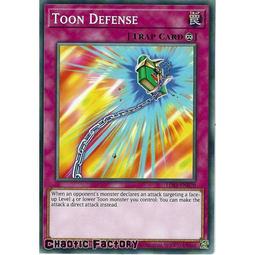 LDS1-EN070 Toon Defense Common 1st Edition NM