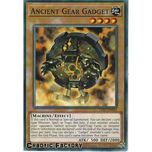 LDS1-EN081 Ancient Gear Gadget Common 1st Edition NM