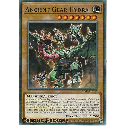 LDS1-EN083 Ancient Gear Hydra Common 1st Edition NM