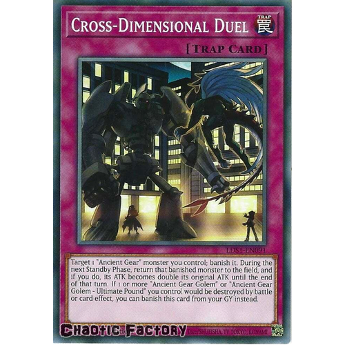 LDS1-EN091 Cross-Dimensional Duel Common 1st Edition NM