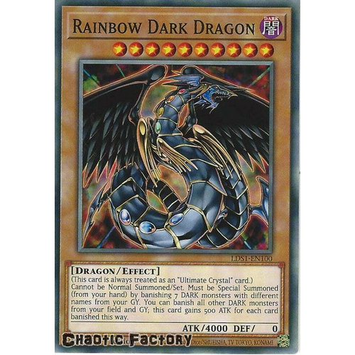 LDS1-EN100 Rainbow Dark Dragon Common 1st Edition NM