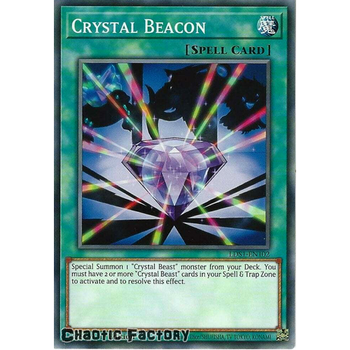 LDS1-EN102 Crystal Beacon Common 1st Edition NM