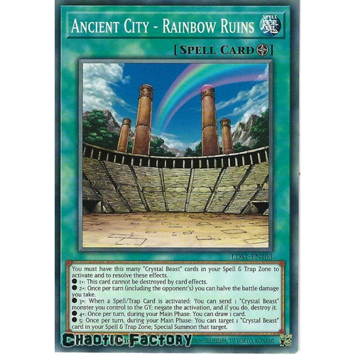 LDS1-EN103 Ancient City - Rainbow Ruins Common 1st Edition NM