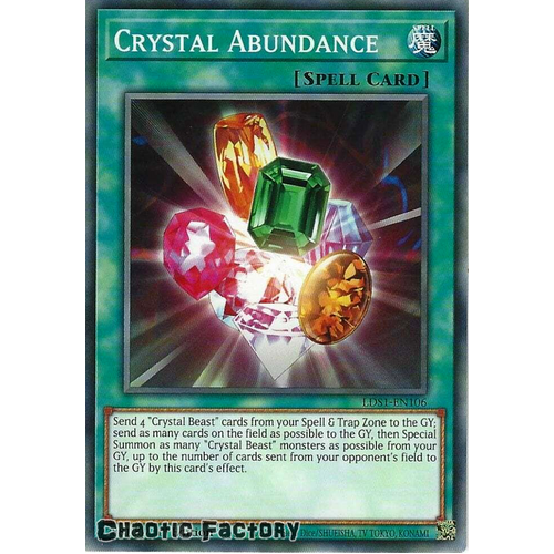 LDS1-EN106 Crystal Abundance Common 1st Edition NM