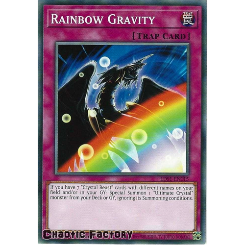 LDS1-EN115 Rainbow Gravity Common 1st Edition NM