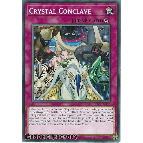 LDS1-EN116 Crystal Conclave Common 1st Edition NM