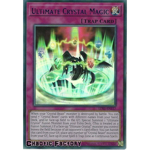 LDS1-EN117 Ultimate Crystal Magic Blue Ultra Rare 1st Edition NM