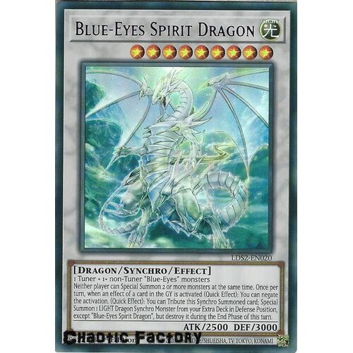 LDS2-EN020 Blue-Eyes Spirit Dragon Purple Ultra Rare 1st Edition NM