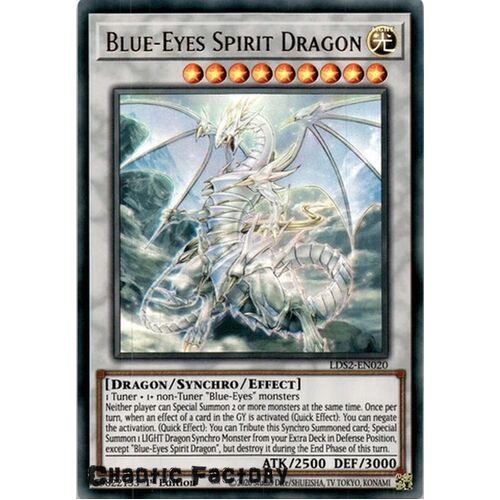 LDS2-EN020 Blue-Eyes Spirit Dragon Ultra Rare 1st Edition NM