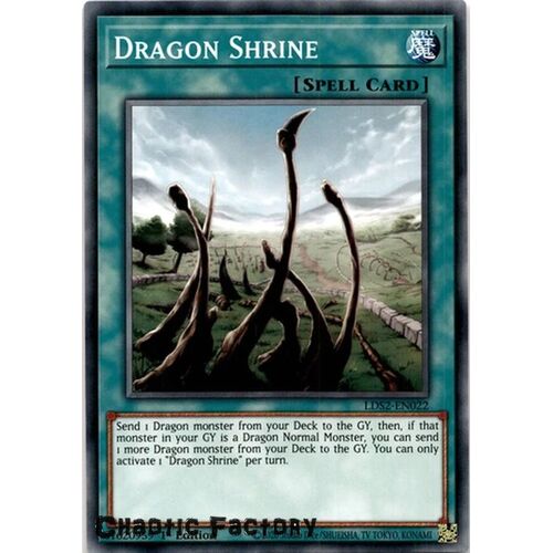 LDS2-EN022 Dragon Shrine Common 1st Edition NM
