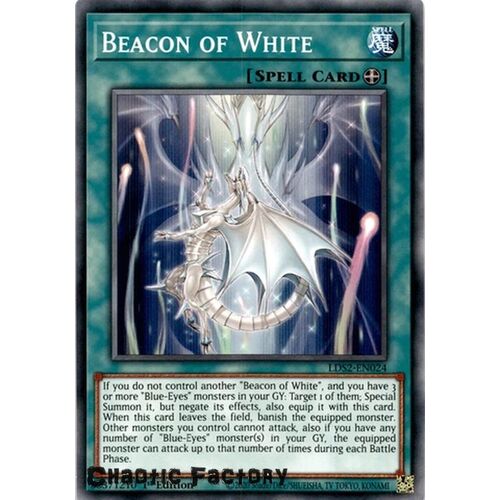 LDS2-EN024 Beacon of White Common 1st Edition NM