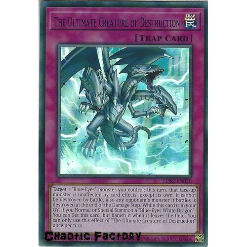 LDS2-EN030 The Ultimate Creature of Destruction Blue Ultra Rare 1st Edition NM