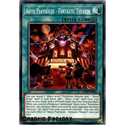 LDS2-EN063 Abyss Playhouse - Fantastic Theater Common 1st Edition NM