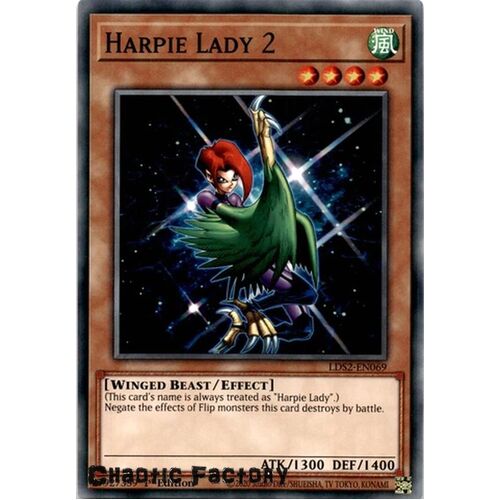 LDS2-EN069 Harpie Lady 2 Common 1st Edition NM