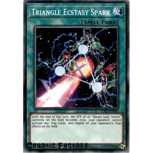 LDS2-EN082 Triangle Ecstasy Spark Common 1st Edition NM