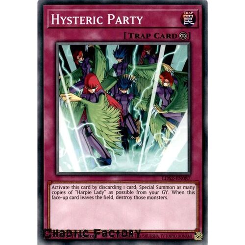 LDS2-EN087 Hysteric Party Common 1st Edition NM