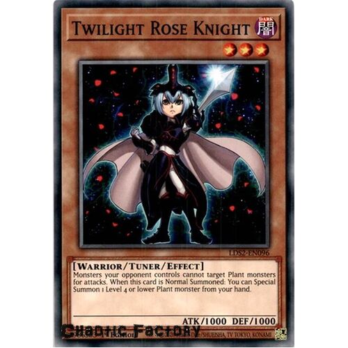 LDS2-EN096 Twilight Rose Knight Common 1st Edition NM