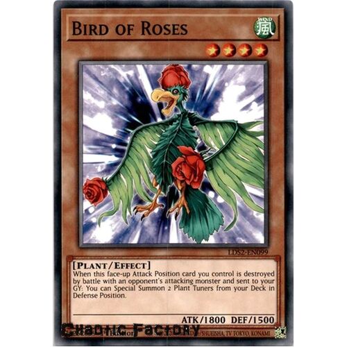LDS2-EN099 Bird of Roses Common 1st Edition NM