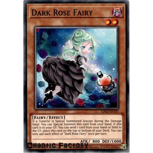 LDS2-EN107 Dark Rose Fairy Common 1st Edition NM