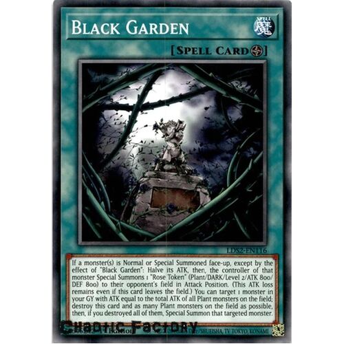 LDS2-EN116 Black Garden Common 1st Edition NM