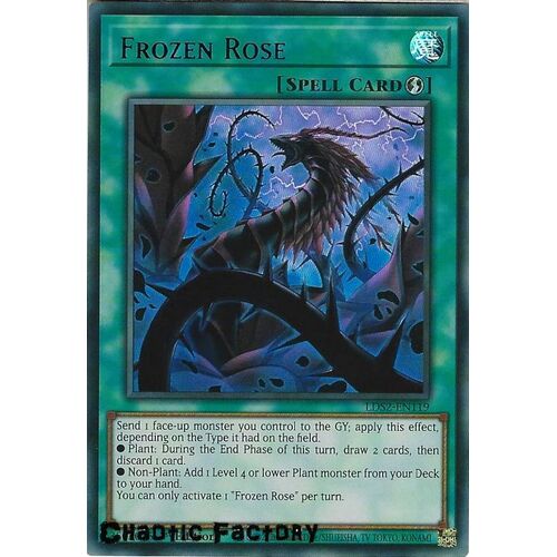 LDS2-EN119 Frozen Rose Blue Ultra Rare 1st Edition NM