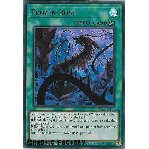 LDS2-EN119 Frozen Rose Purple Ultra Rare 1st Edition NM