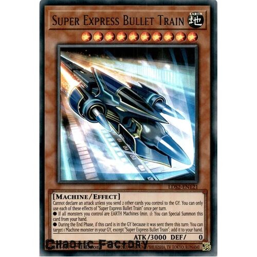LDS2-EN121 Super Express Bullet Train Ultra Rare 1st Edition NM