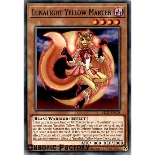 LDS2-EN128 Lunalight Yellow Marten Common 1st Edition NM