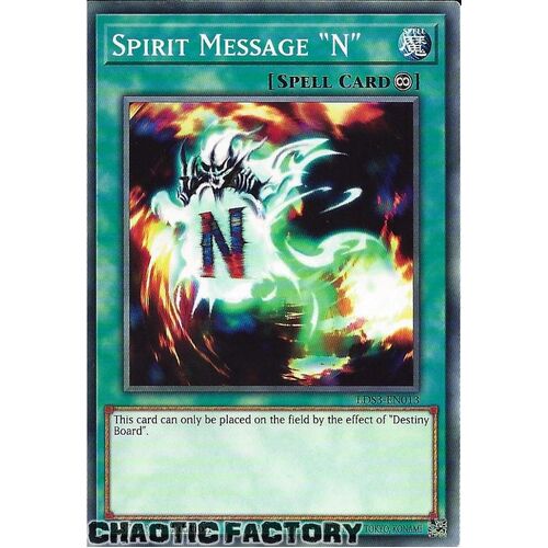 LDS3-EN013 Spirit Message N Common 1st Edition NM