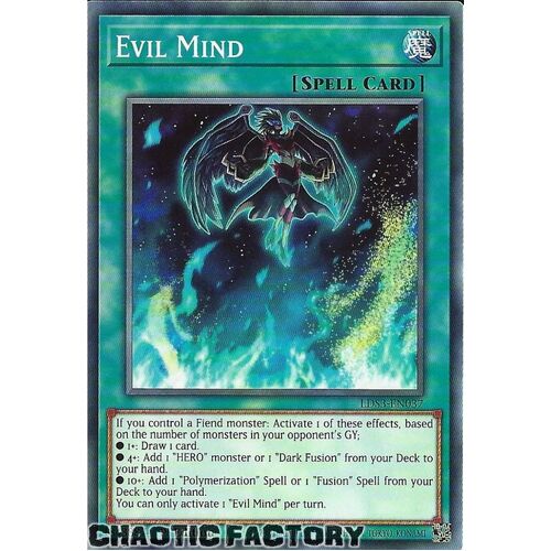 LDS3-EN037 Evil Mind Common 1st Edition NM