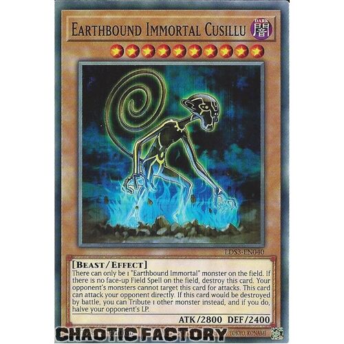 LDS3-EN040 Earthbound Immortal Cusillu Common 1st Edition NM