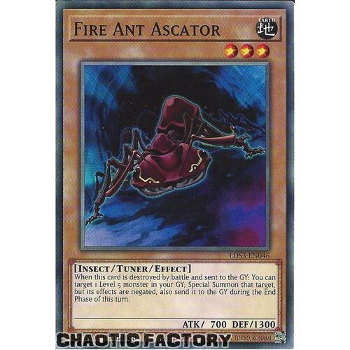 LDS3-EN046 Fire Ant Ascator Common 1st Edition NM