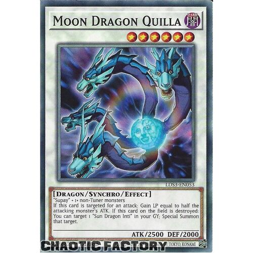 LDS3-EN053 Moon Dragon Quilla Common 1st Edition NM