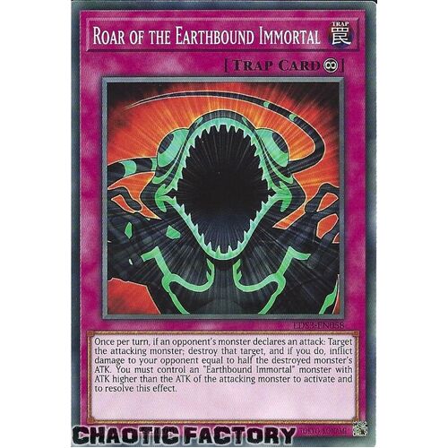 LDS3-EN058 Roar of the Earthbound Immortal Common 1st Edition NM