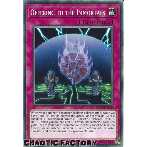 LDS3-EN060 Offering to the Immortals Common 1st Edition NM
