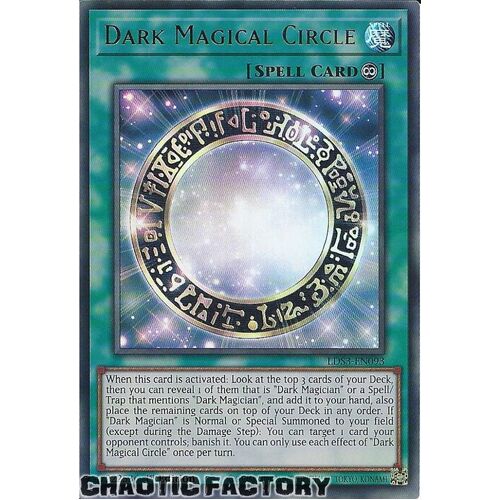 LDS3-EN093 Dark Magical Circle Ultra Rare 1st Edition NM