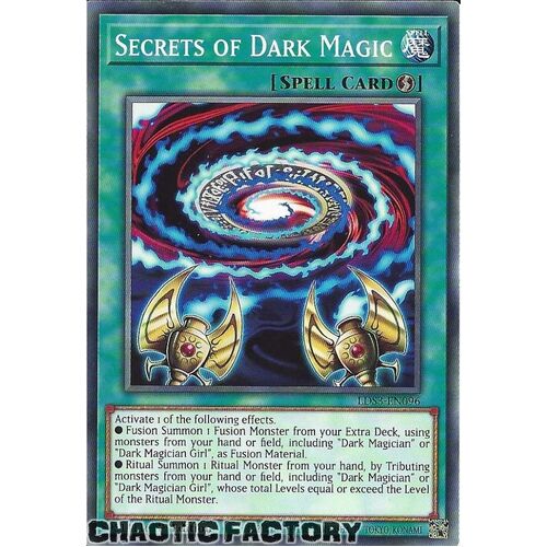 LDS3-EN096 Secrets of Dark Magic Common 1st Edition NM