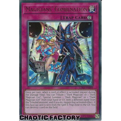 LDS3-EN099 Magicians' Combination Ultra Rare 1st Edition NM
