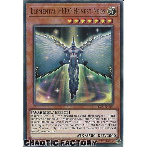 LDS3-EN102 Elemental HERO Honest Neos Ultra Rare 1st Edition NM