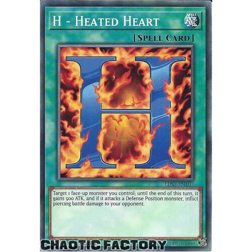LDS3-EN107 H - Heated Heart Common 1st Edition NM
