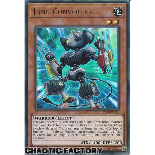 LDS3-EN118 Junk Converter Ultra Rare 1st Edition NM