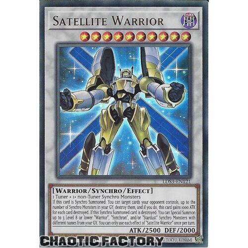 LDS3-EN121 Satellite Warrior Ultra Rare 1st Edition NM