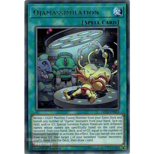 LED2-EN022 Ojamassimilation Rare 1st Edition NM